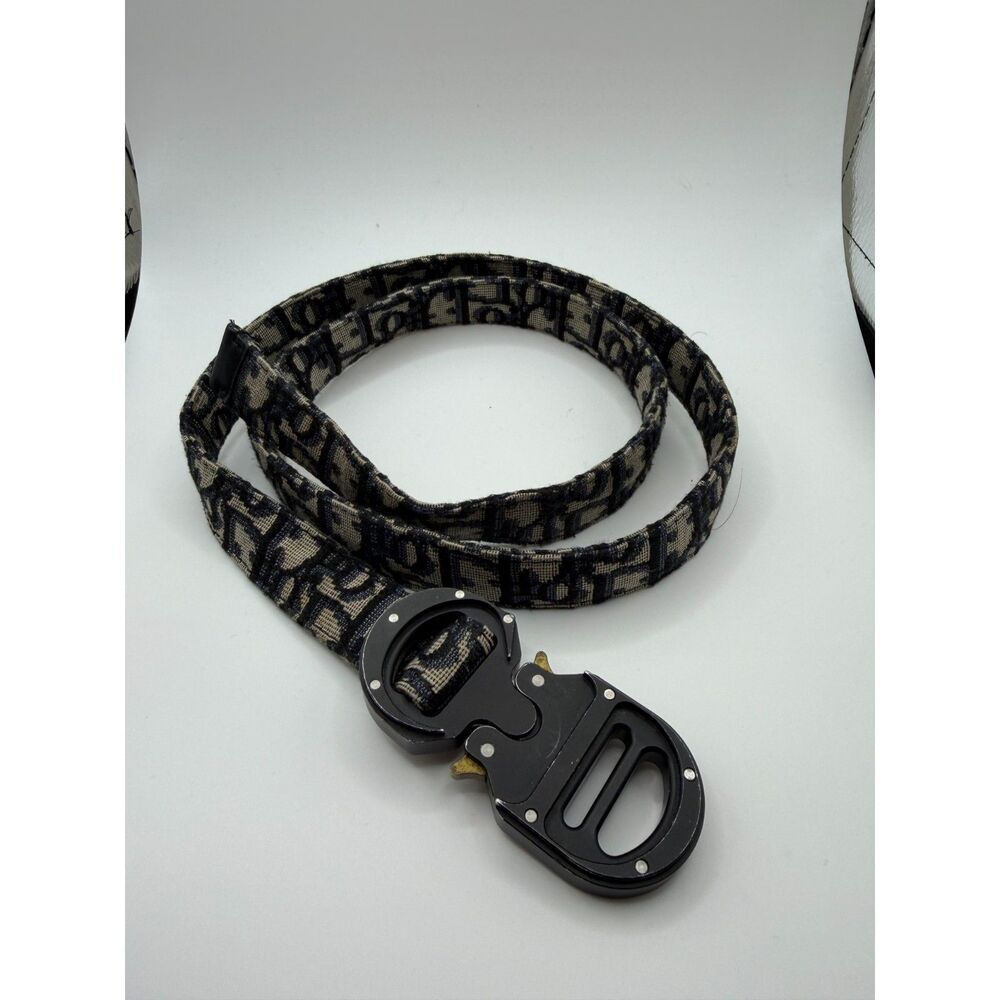Dior Alyx Tactical Canvas Oblique Belt CD